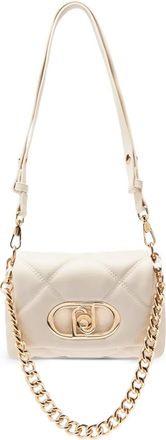 Liu Jo LaPuffy monogram shoulder bag - White