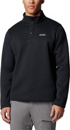 Columbia Alto Pass Snap Half Zip Fleece M Black