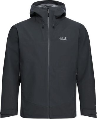 Jack Wolfskin Rockpaw 3L Jacket Regenjacke f&uuml;r Herren | schwarz