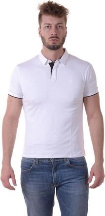 Armani Jeans Polo Shirts - Heren - Polos - Wit - 2XL - Katoen - Tops