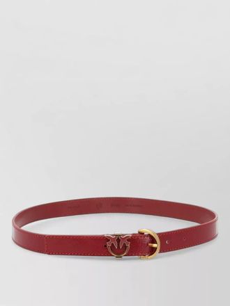 Pinko leather logo belt