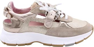 Floris Van Bommel Daysi 08.03 - Dames - Sneakers - Beige - 38 1/2 EU - Schoenen
