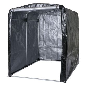 Hhg Nunca Usado] Caseta De Jard&iacute;n Hhg 449, Caseta De Jard&iacute;n Caseta De Herramientas Caseta De Jard&iacute;n, Aluminio Protecci&oacute;n Uv Impermeable, 201x157x201cm, An