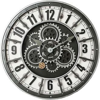 OEM Reloj De Pared De 18 Con Engranajes M&oacute;viles, Gran Decoraci&oacute;n Industrial Steampunk De Gran Tama&ntilde;o, Relojes De Pared De Metal Antiguos Con N&uacute;meros Grand