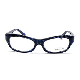Alain Mikli Blue AL1010 Acetate Rectangular Sunglasses