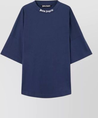 Palm Angels cotton logo-print short-sleeve t-shirt
