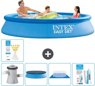 Intex Piscina Easy Set Redonda - 305x61 Cm - 8-piezas S22404