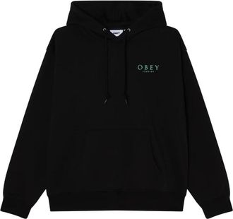 Obey Heren, Sweatshirts & Hoodies, Zwart, Maat: S Katoen