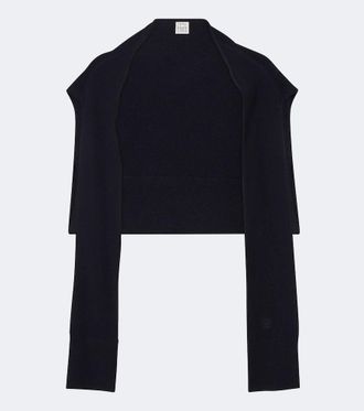 Toteme Sleeve cashmere scarf