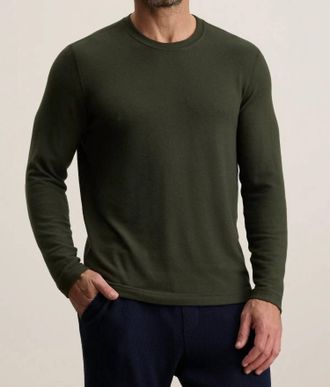 Velvet Becker Crew Neck Sweater In Dillweed