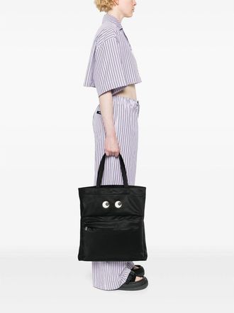 Anya Hindmarch Nylon Tote Bag - Black