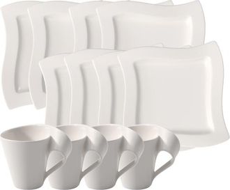 Villeroy & Boch NewWave 12 Piece Set in White at Nordstrom