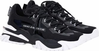 Versace Jeans Couture Heren Sneaker Collectie - Heren - Sneakers - Zwart - 41 EU - Schoenen