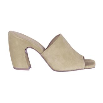 Cortana Schoenen, Dames, Beige, 39 EU, Leer, Janis Mules