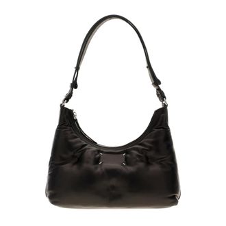 Maison Margiela Glam Slam Hobo Small - female - Maison Margiela - Shoulder Bags - Black - ONE SIZE - Bags