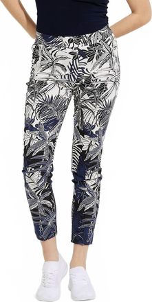 Joseph Ribkoff Slim Fit Pant In Vannilla/multi
