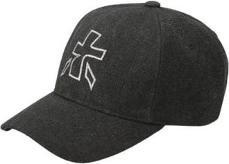 Premiata Cappellino da baseball in cotone Ball 07 - - Accessories - Uomo - Nero - 56 CM