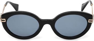 Vivienne Westwood Occhiali da sole tondi - Nero
