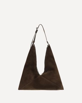 Moschino Suede Hobo Tote Bag Female UNI