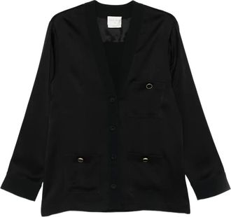 Forte_Forte Giacca con bottoni - Nero