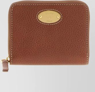 Mulberry leather zip around wallet
