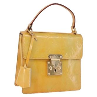 Louis Vuitton Pre-owned Spring Street Hand Bag - Dames - Pre-owned - Geel - Maat: ONE Size