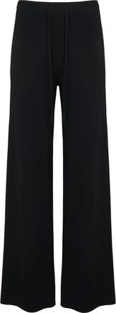 Yves Salomon Pantaloni in maglia - Nero