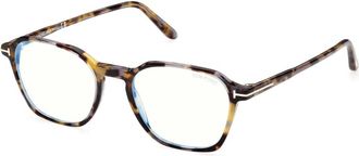 Tom Ford Optical Frame - male - Tom Ford - Glasses - Brown - 50 MM - Accessories