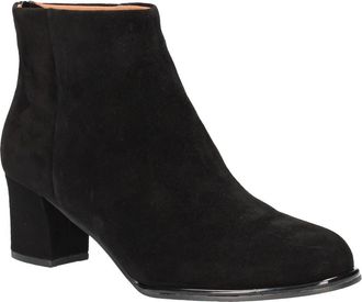 L'Amour Des Pieds Perren Bootie in Black Suede at Nordstrom, Size 11