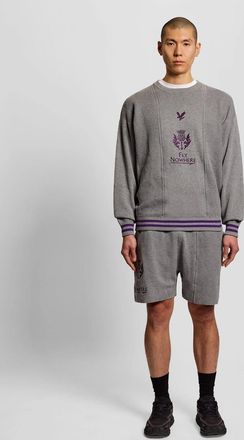 Lyle & Scott Lyle And Scott Mens Engineered Stripe Shorts - Grey - Size: 32/30/31