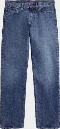 Ralph Lauren Purple Label Men & apos;s Italian Denim Straight-Fit Jeans
