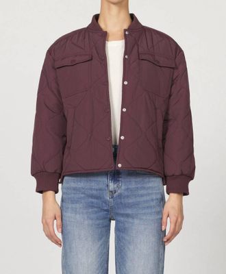 Dear John Denim Raiden Button Front Jacket In Fig
