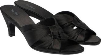 The Row Black Silk Mules Size 41