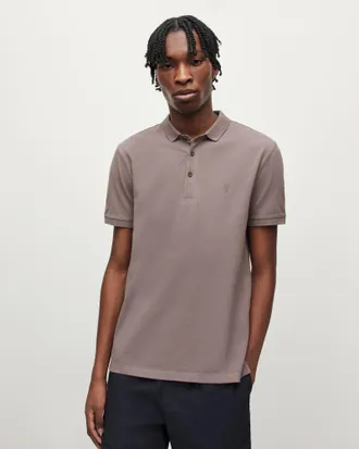 AllSaints Reform Short Sleeve Polo Shirt