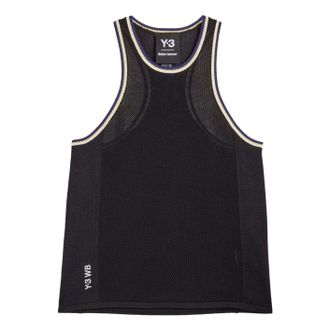 adidas (WMNS) adidas x Wales Bonner x Y3 Knit Tank Asia Sizing Black KS3978