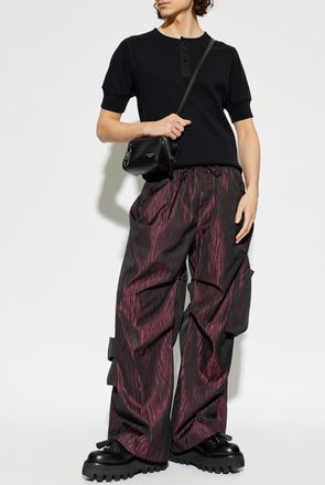 Christophe Lemaire Crew Neck T-shirt, Mens, Black