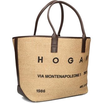 Hogan Dames, Tassen, Beige, Maat: ONE Size