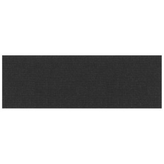 vidaXL Cabecero De Pared 12 Pcs Negro 90 X 30 Cm Tela Vidaxl
