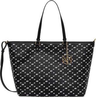 A|X Armani Exchange Shopper Bag - Dames - Shoppers - Zwart - ONE Size - Polyester - Tassen