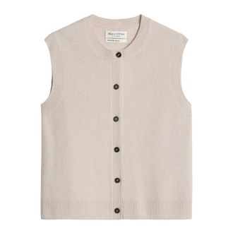 Marc O'Polo Sleeveless Knitwear - - Knitwear - Donna - Beige - L