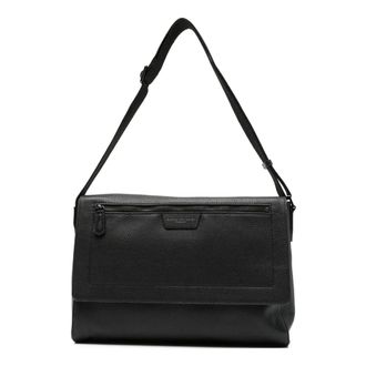 Gianni Chiarini Florence Laptop Bag - male - Gianni Chiarini - Cross Body Messenger - Black - ONE SIZE - Bags