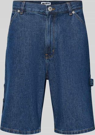 Review Baggy Fit Jeansshorts mit Eingrifftaschen in Blau, Gr&ouml;&szlig;e XXL