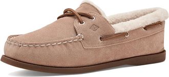 Sperry Top-Sider AO 2 Eye Womens Slip on Shoes Tan 1 : 5.5 M (B), Leather