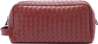 Bottega Veneta Pre-owned Bottega Veneta Nappa Intrecciato Travel Pouch Unisex 89RMF6CJQ0MP3IKL