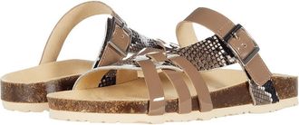 David Tate Warm Womens Sandals Camel : 10 WW (EE), Synthetic/Textile