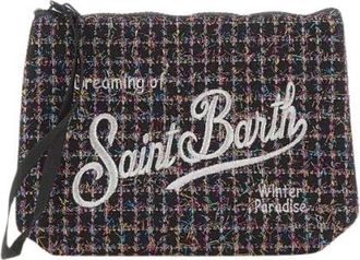 MC2 Saint Barth Aline Tweed Pouch - Bags - Mujer - Multicolor - ONE SIZE