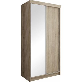 Mirjan24 Mobilier1 - Armario Dover 103, Roble Sonoma, 200x100x62cm, Puertas De Armario: Correderas, N&uacute;mero De Estantes: 0