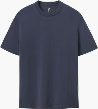 ASRV Supima Essential Tee in Navy at Nordstrom, Size Xx-Large