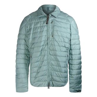 Parajumpers Mens Ling Mineral Green Down Jacket Polyamide - Size Large