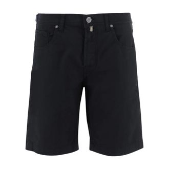 Jacob Cohen Casual Shorts, male, Blue, Size: W38 Stretch Cotton Shorts